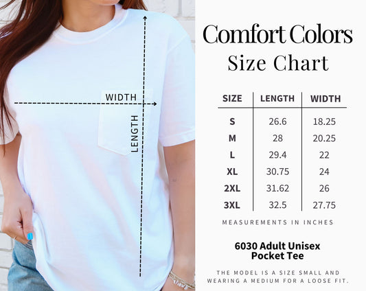 YINZ Embroidered Pocket Tee, Pittsburgh Comfort Colors Shirt, Minimalist Unisex Fit