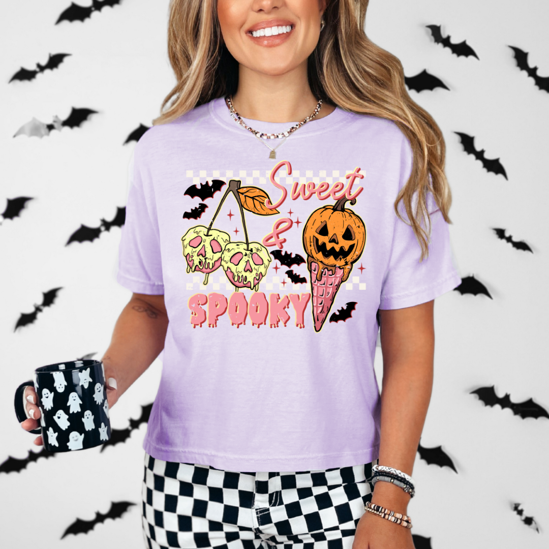 Halloween Sweet and Spooky Tee | Comfort Colors T Shirt