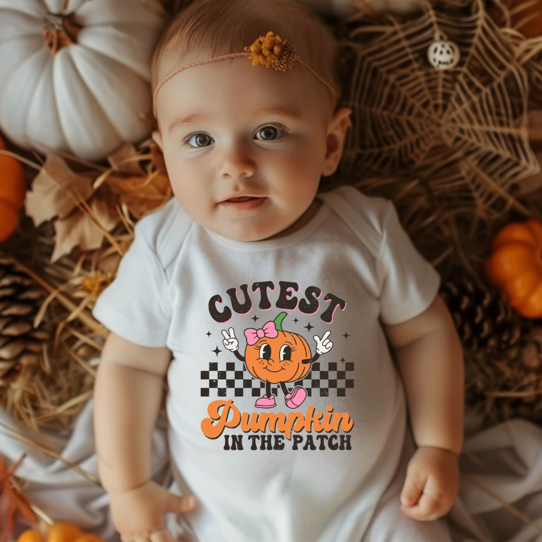 Coolest & Cutest Pumpkin Tee Toddler Tee | Halloween Toddler T Shirt