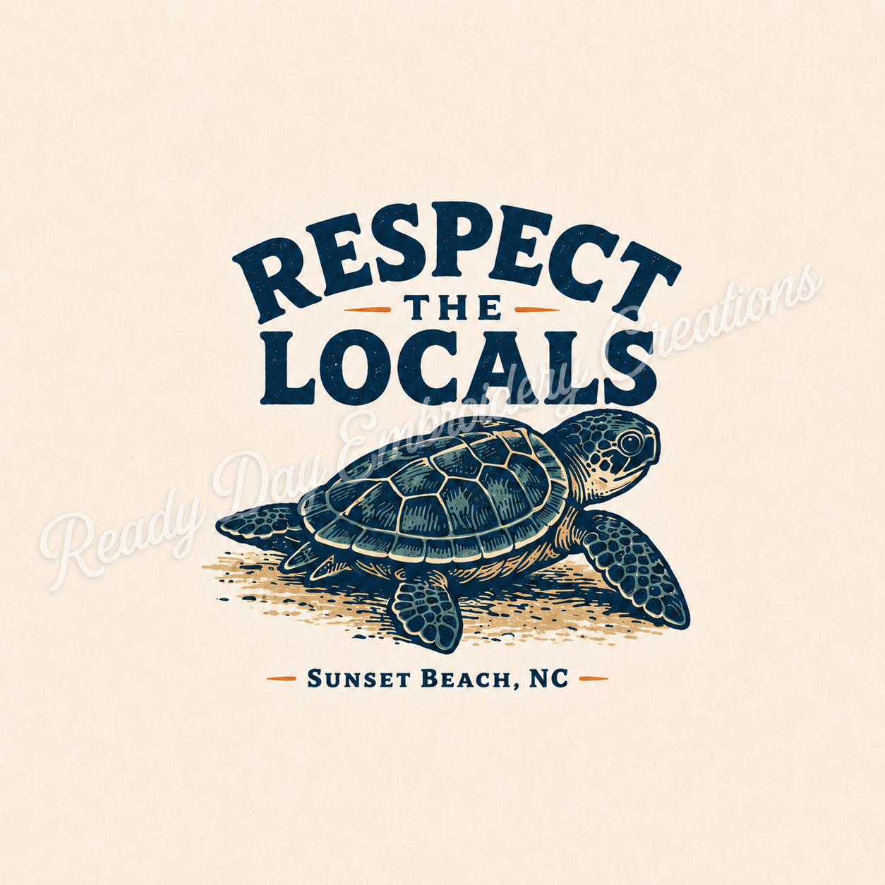 Respect the Locals Beach Wildlife Tee