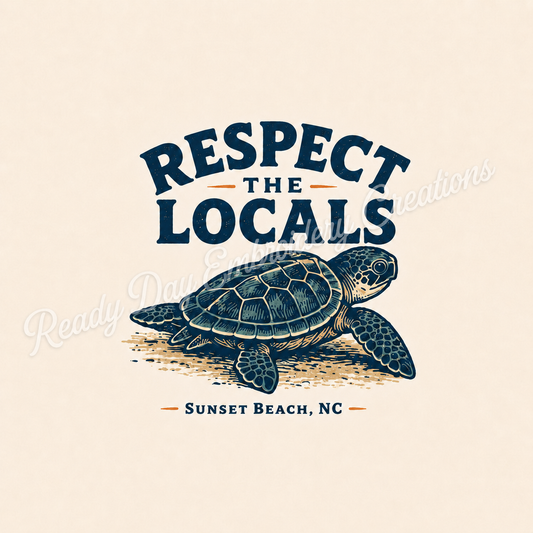 Respect the Locals Beach Wildlife Tee