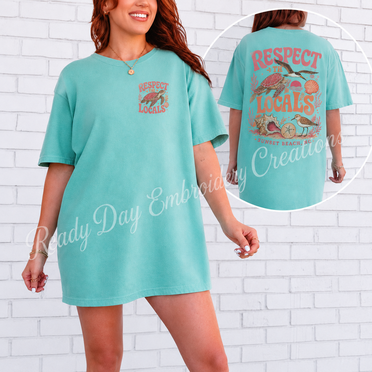 Respect the Locals Beach Wildlife Tee