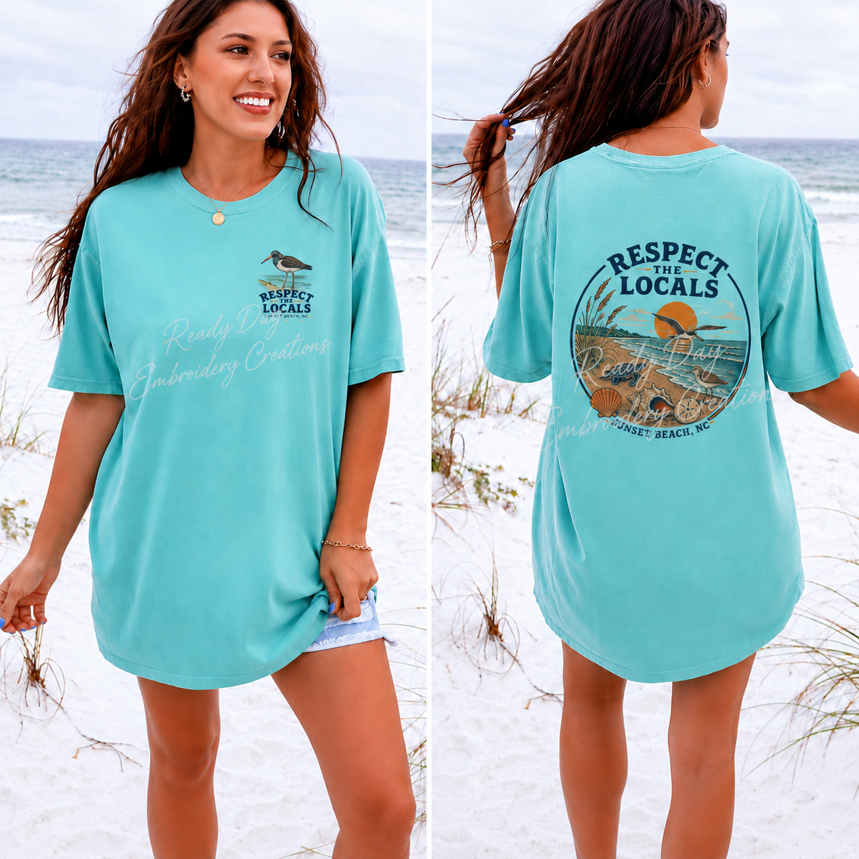Respect the Locals Beach Wildlife Tee