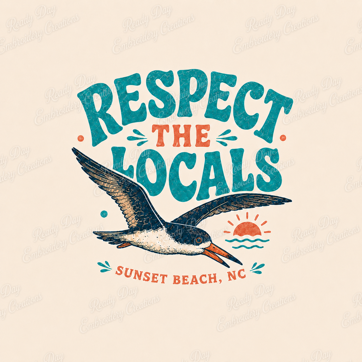 Respect the Locals Beach Wildlife Tee