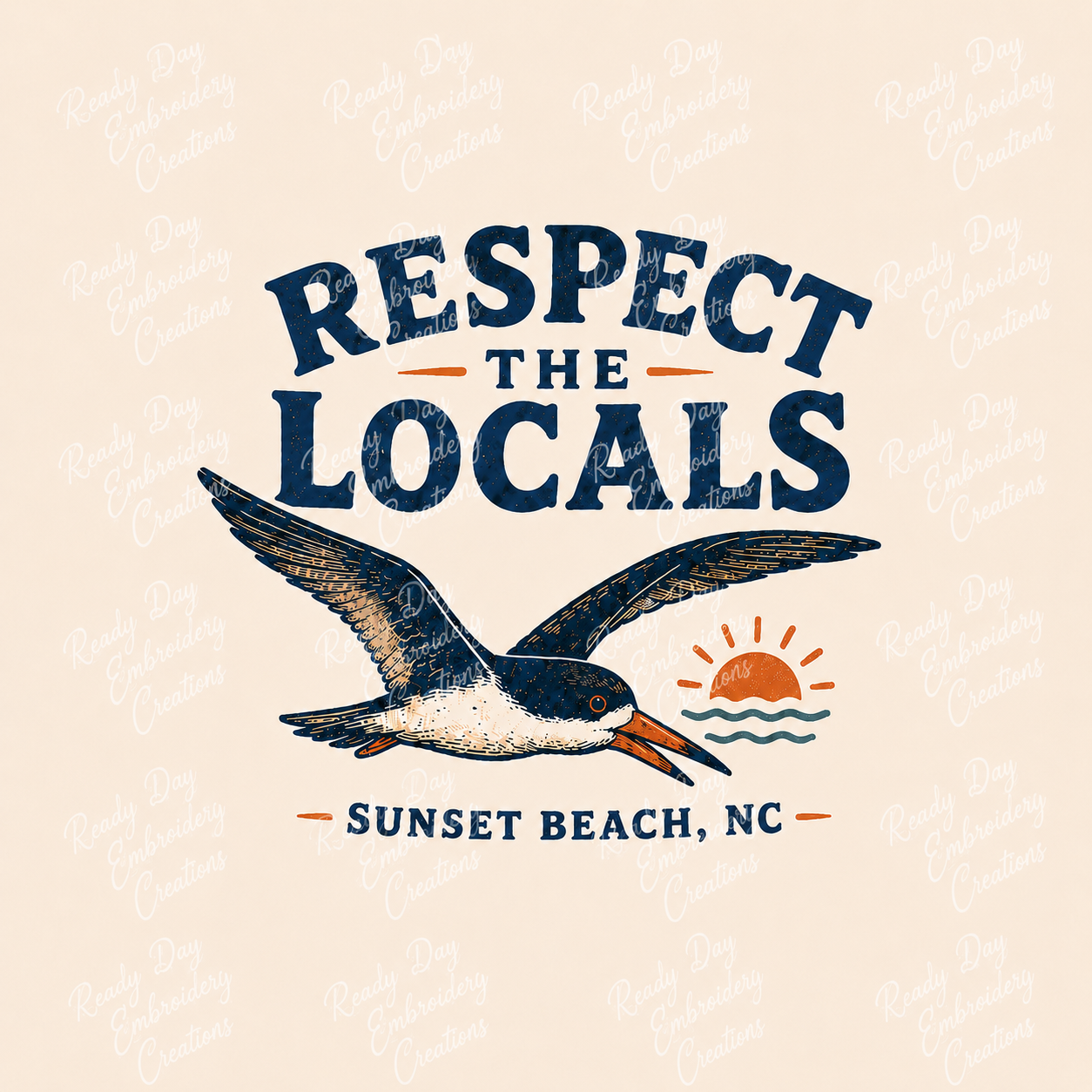 Respect the Locals Beach Wildlife Tee