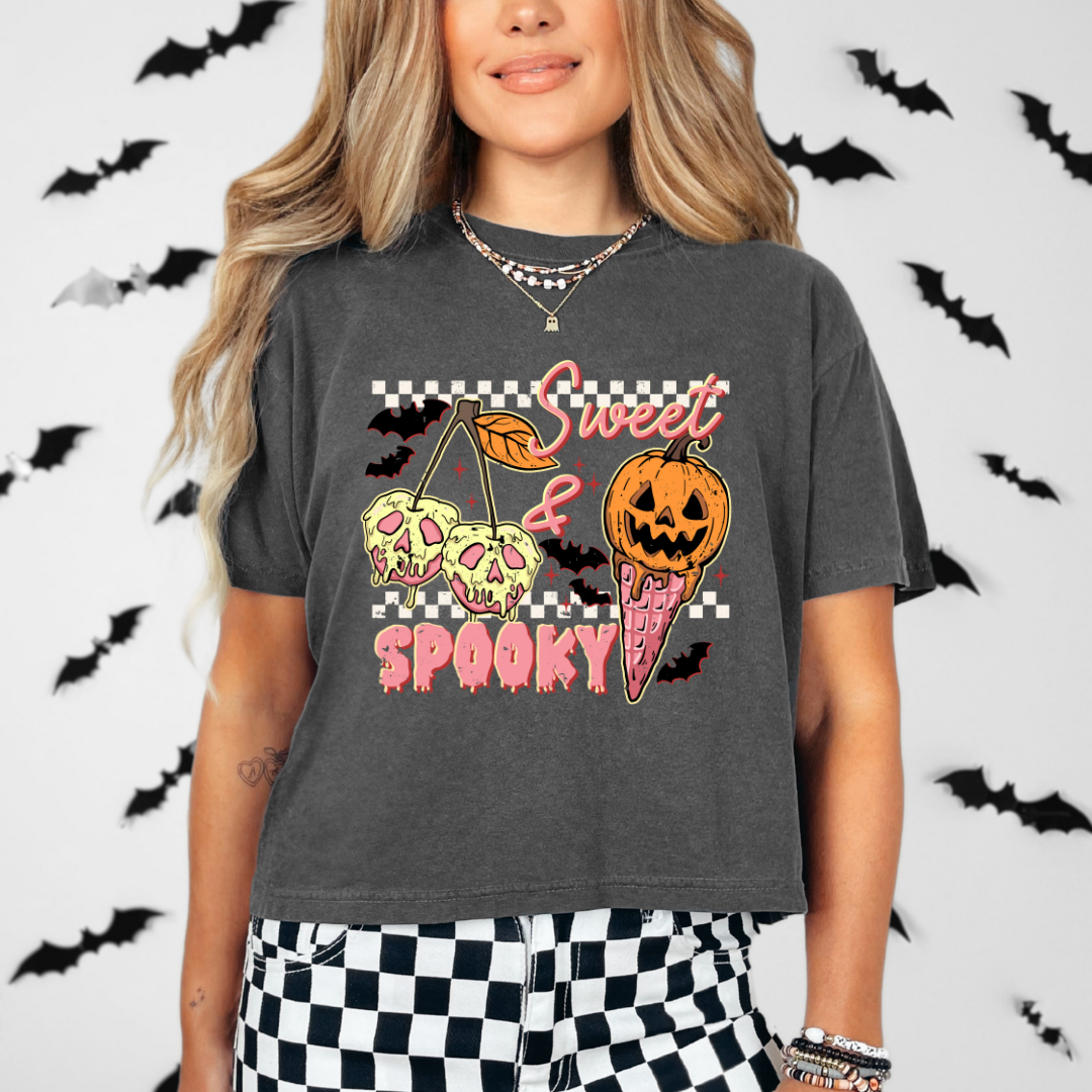 Halloween Sweet and Spooky Tee | Comfort Colors T Shirt