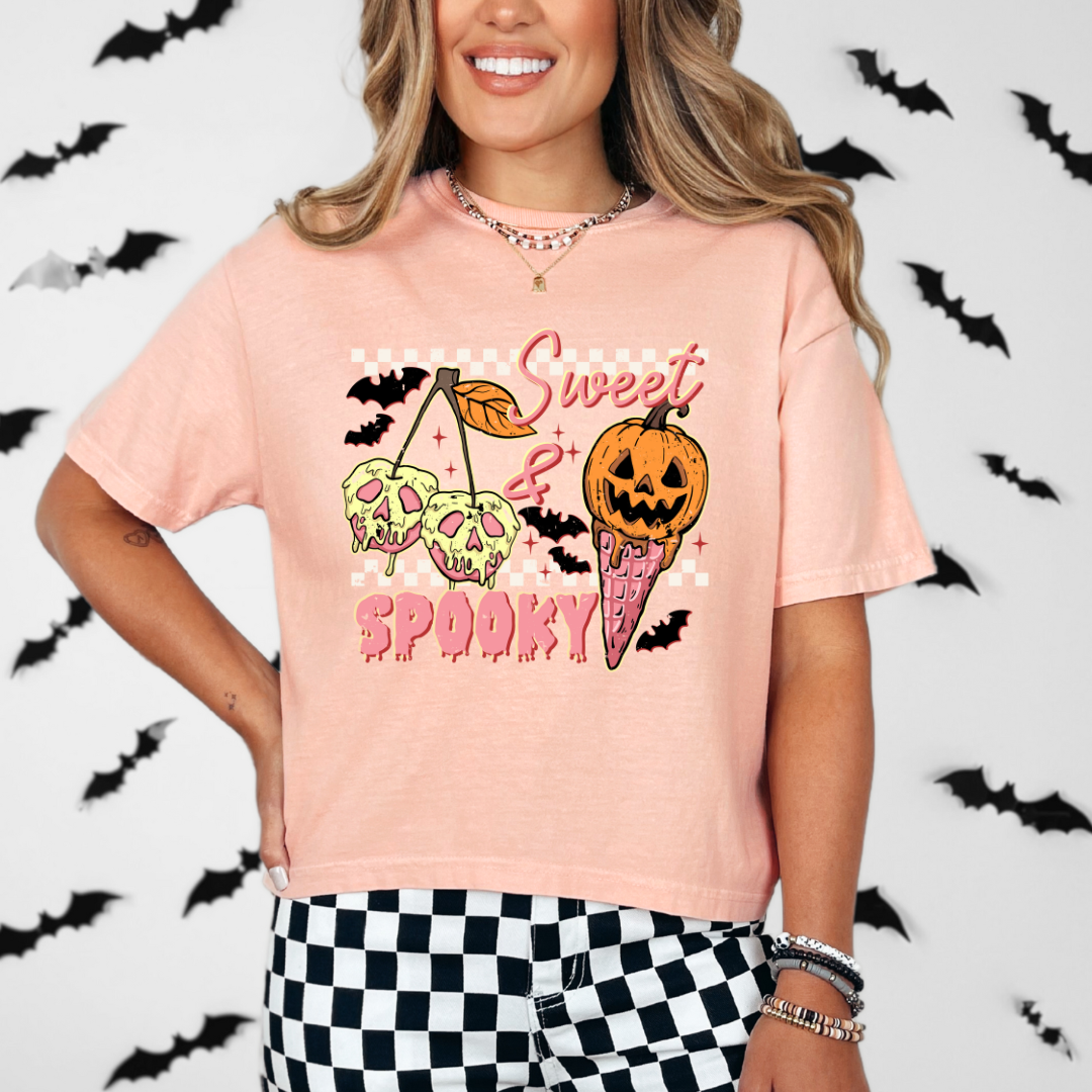 Halloween Sweet and Spooky Tee | Comfort Colors T Shirt