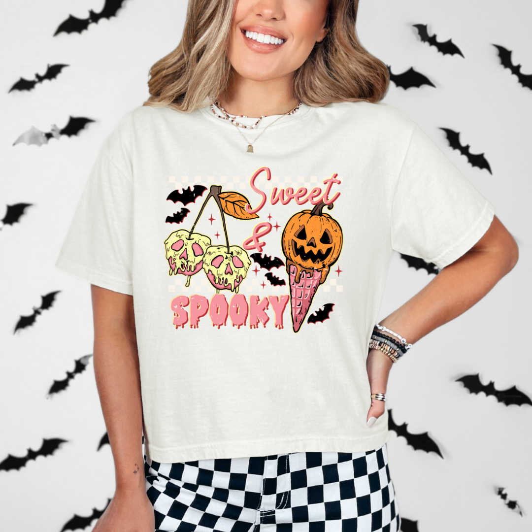 Halloween Sweet and Spooky Tee | Comfort Colors T Shirt