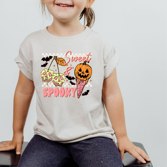 Spooky & Sweet Halloween Tee Toddler Tee | Halloween Toddler T Shirt