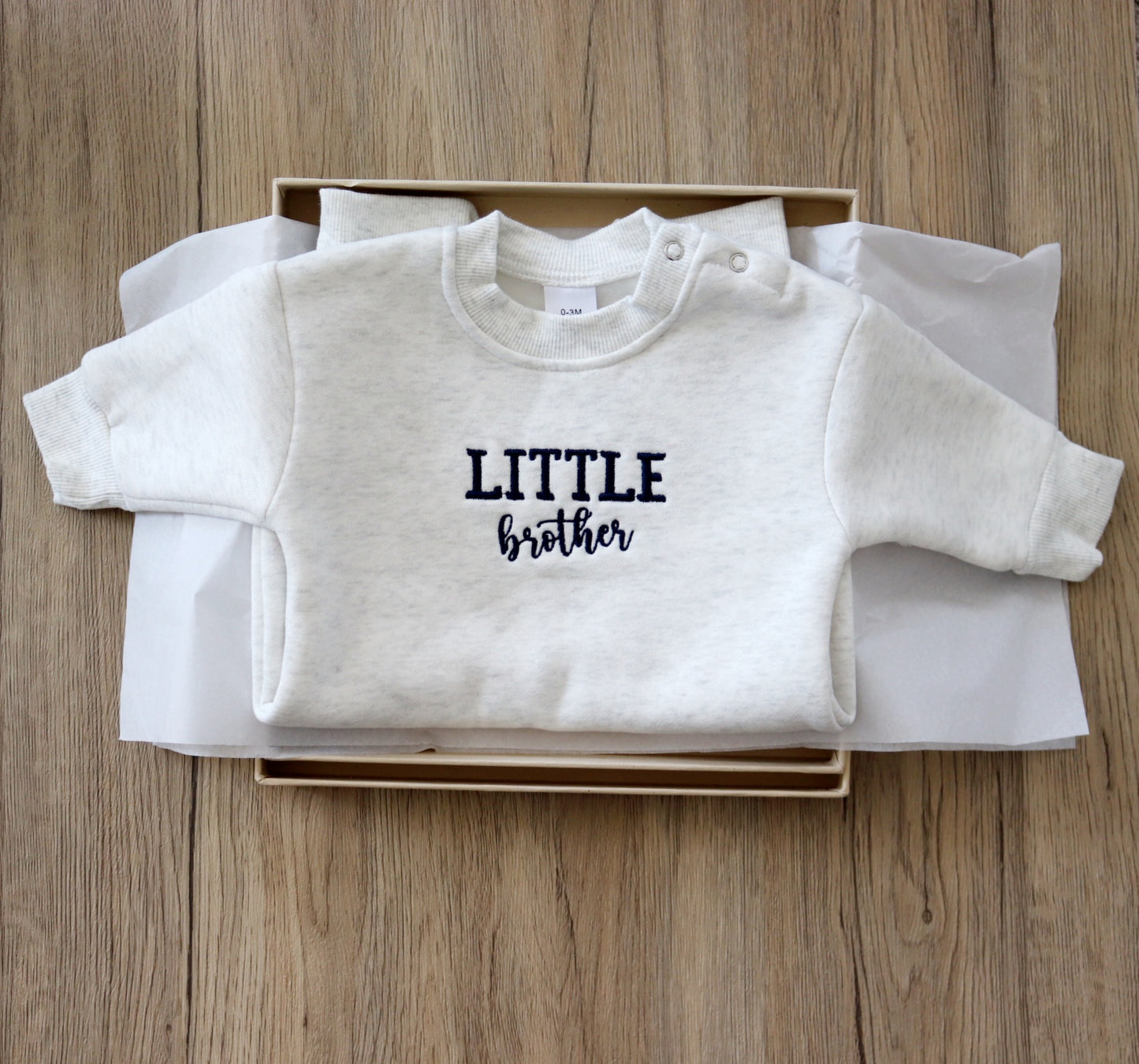 Sibling Big and Little Announcement