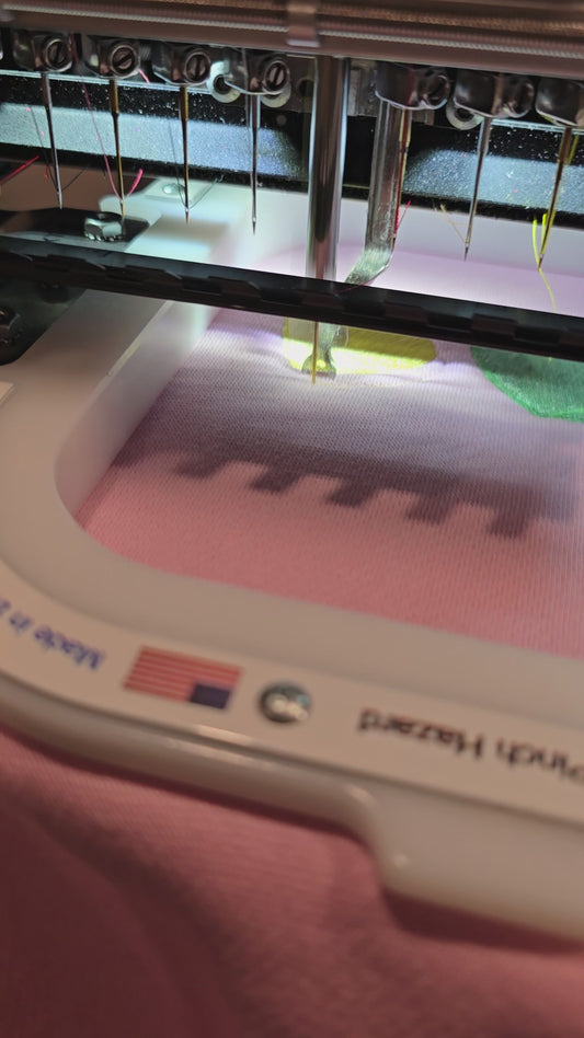 Candy Heart Embroidered Sweatshirt