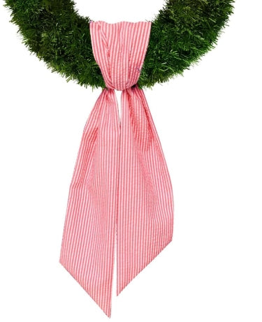 Monogrammed Wreath Sash | Custom Home Gifts