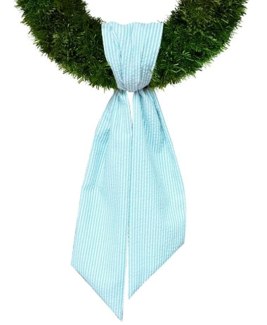 Monogrammed Wreath Sash | Custom Home Gifts